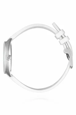 Gucci BIAŁY Zegarek z logo