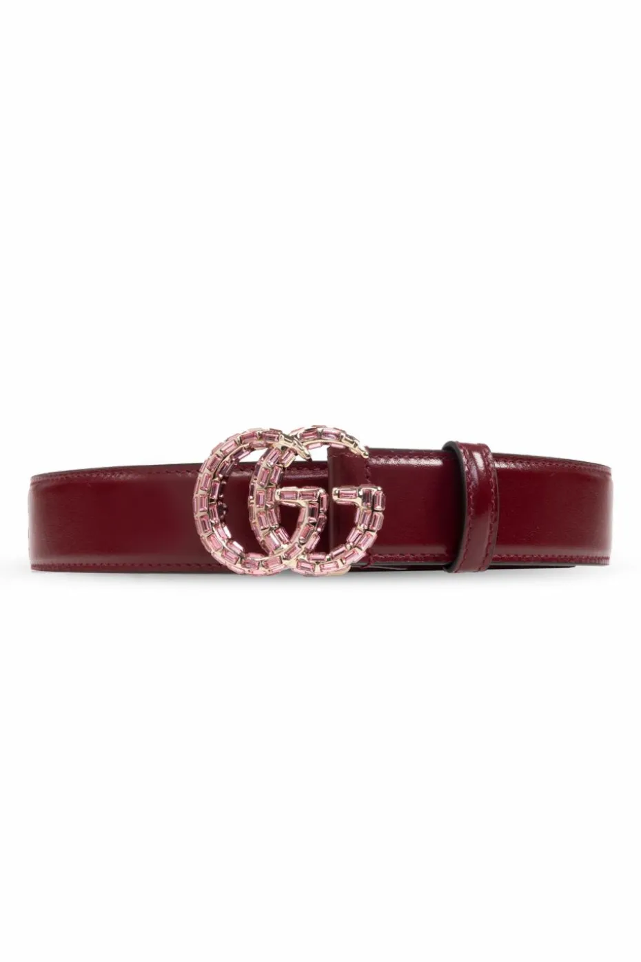 Gucci BORDO Pasek z logo