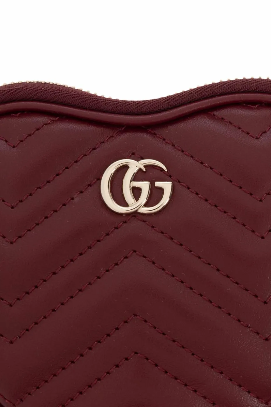Gucci BORDO Torba do ręki `GG Marmont Mini`