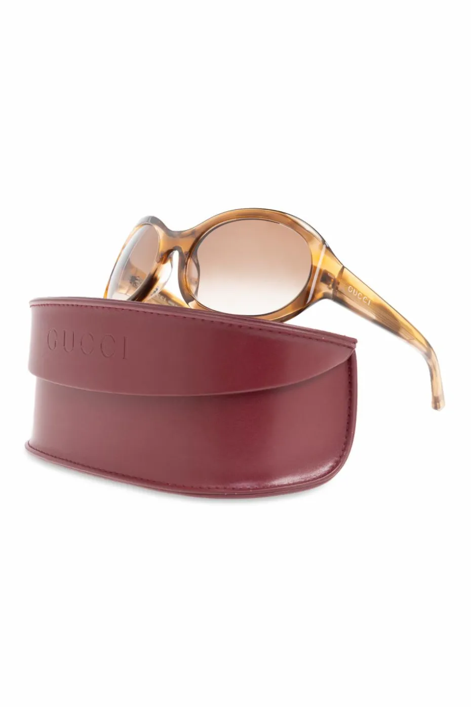 Gucci BRĄZOWY Okulary przeciwsłoneczne