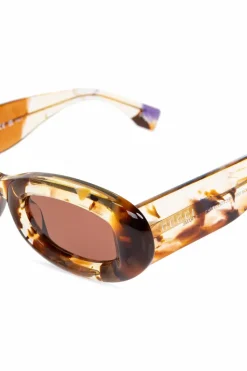 Gucci BRĄZOWY Okulary przeciwsłoneczne