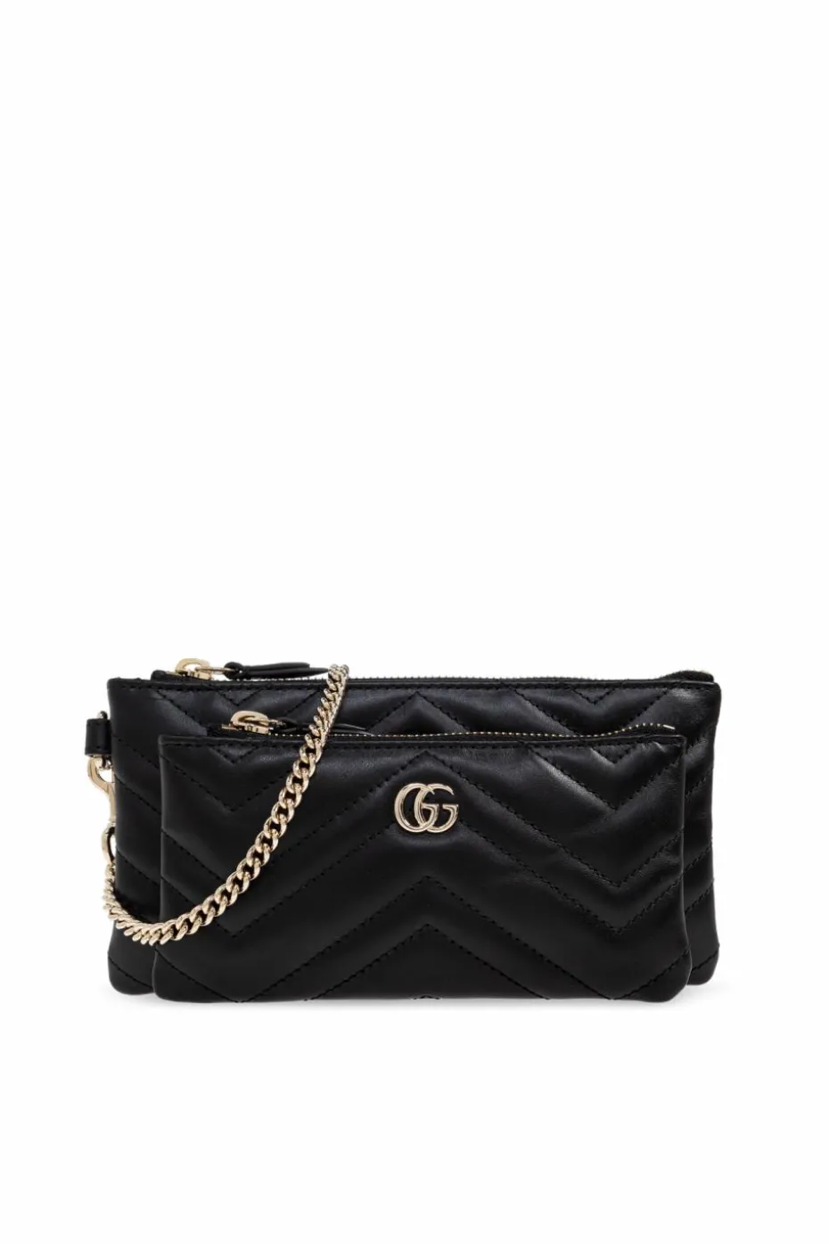 Gucci CZARNY Kopertówka `GG Marmont 2.0 Small`
