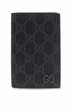 Gucci CZARNY Składane etui na karty