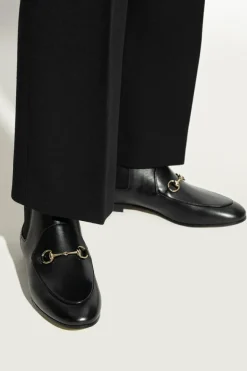 Gucci CZARNY Skórzane buty ‘Betis Glamour’
