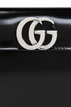 Gucci CZARNY Torba do ręki `Half-Moon Small`