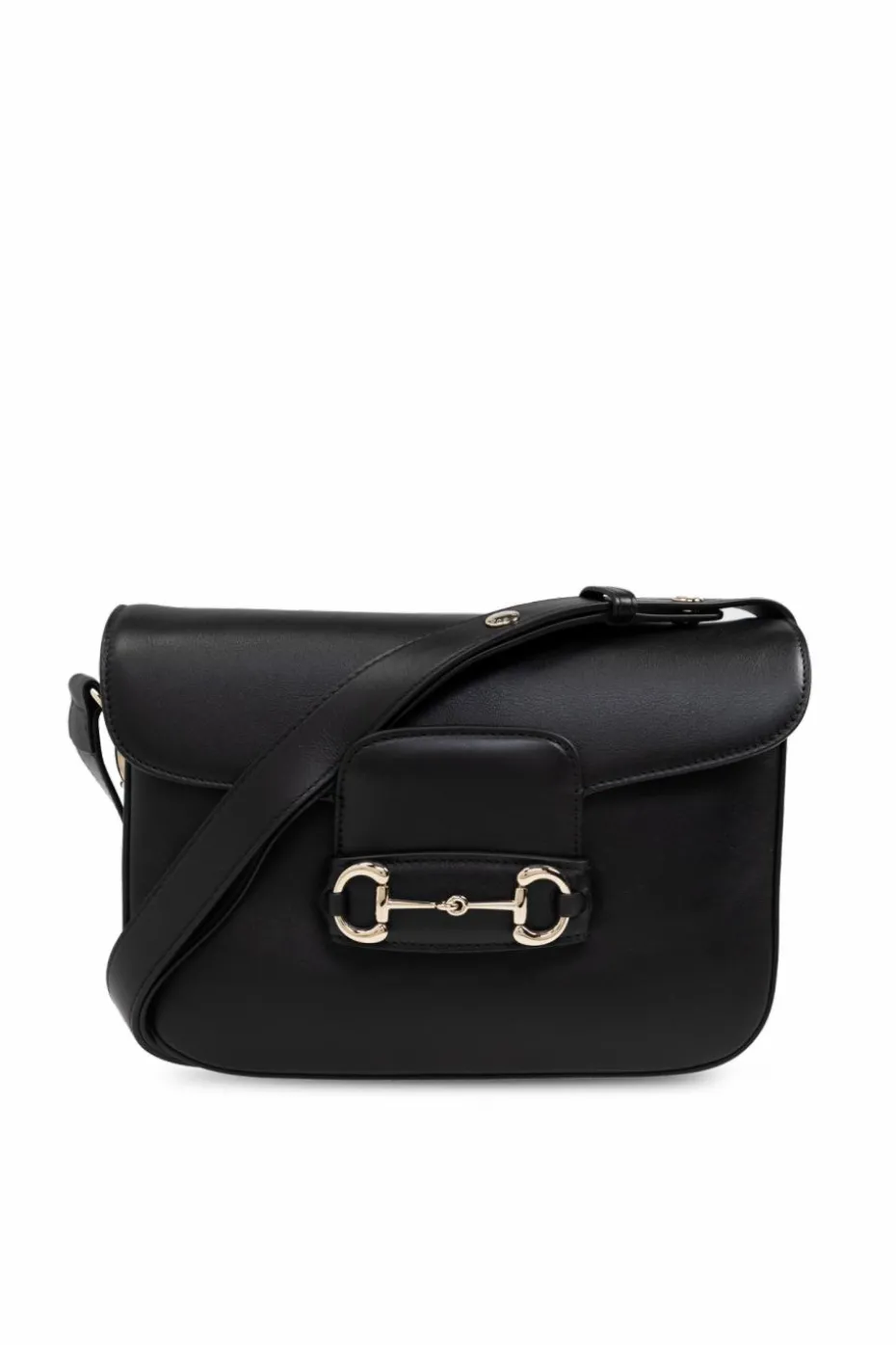 Gucci CZARNY Torba na ramię `Horsebit 1955 Small`
