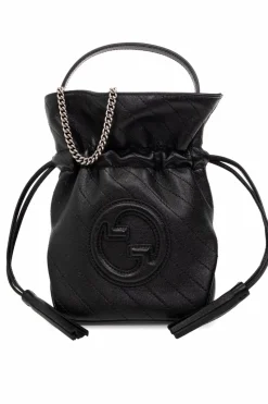 Gucci CZARNY Torba na ramię ‘Blondie Mini’ typu ‘bucket’