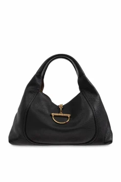 Gucci CZARNY Torba 'Softbit Maxi`