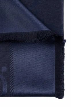 Gucci GRANATOWY Chusta z monogramem