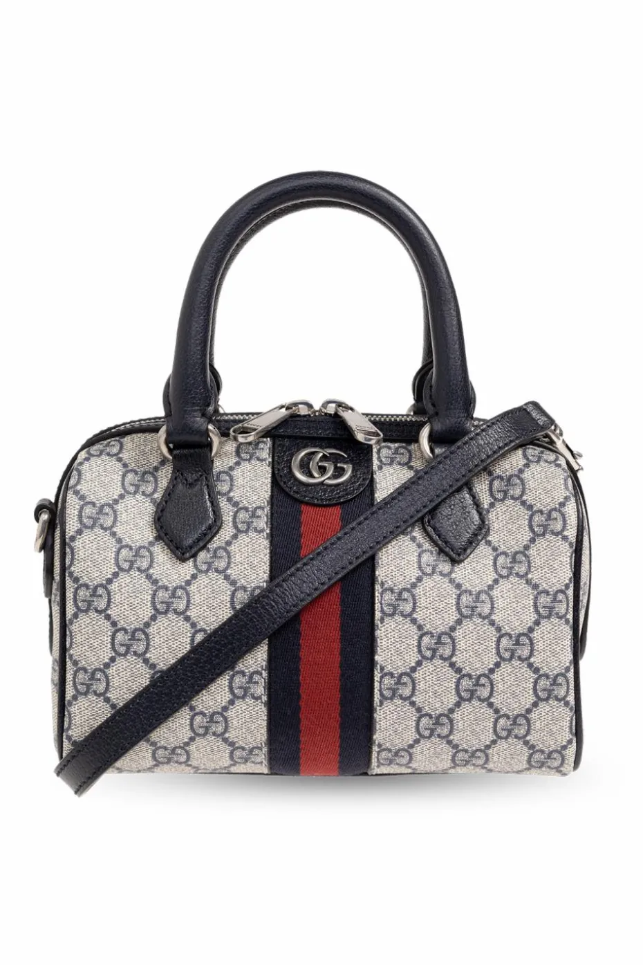 Gucci GRANATOWY Torba na ramię ‘Ophidia Mini’