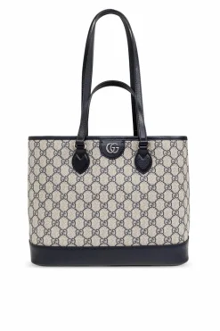 Gucci GRANATOWY Torba ‘Ophidia Mini’ typu ‘shopper’