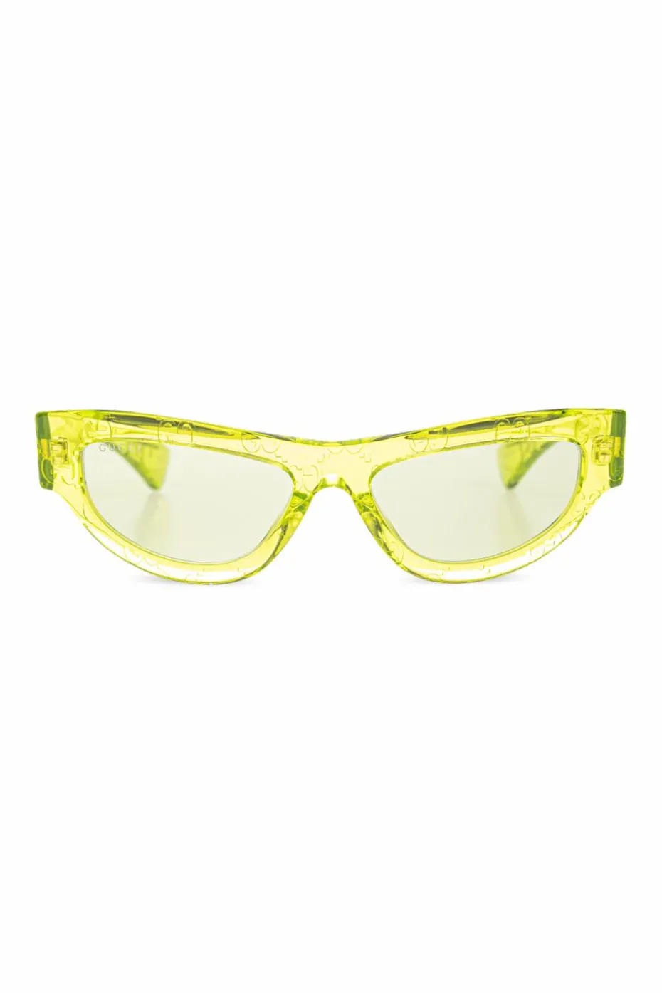 Gucci neonowy Okulary przeciwsłoneczne