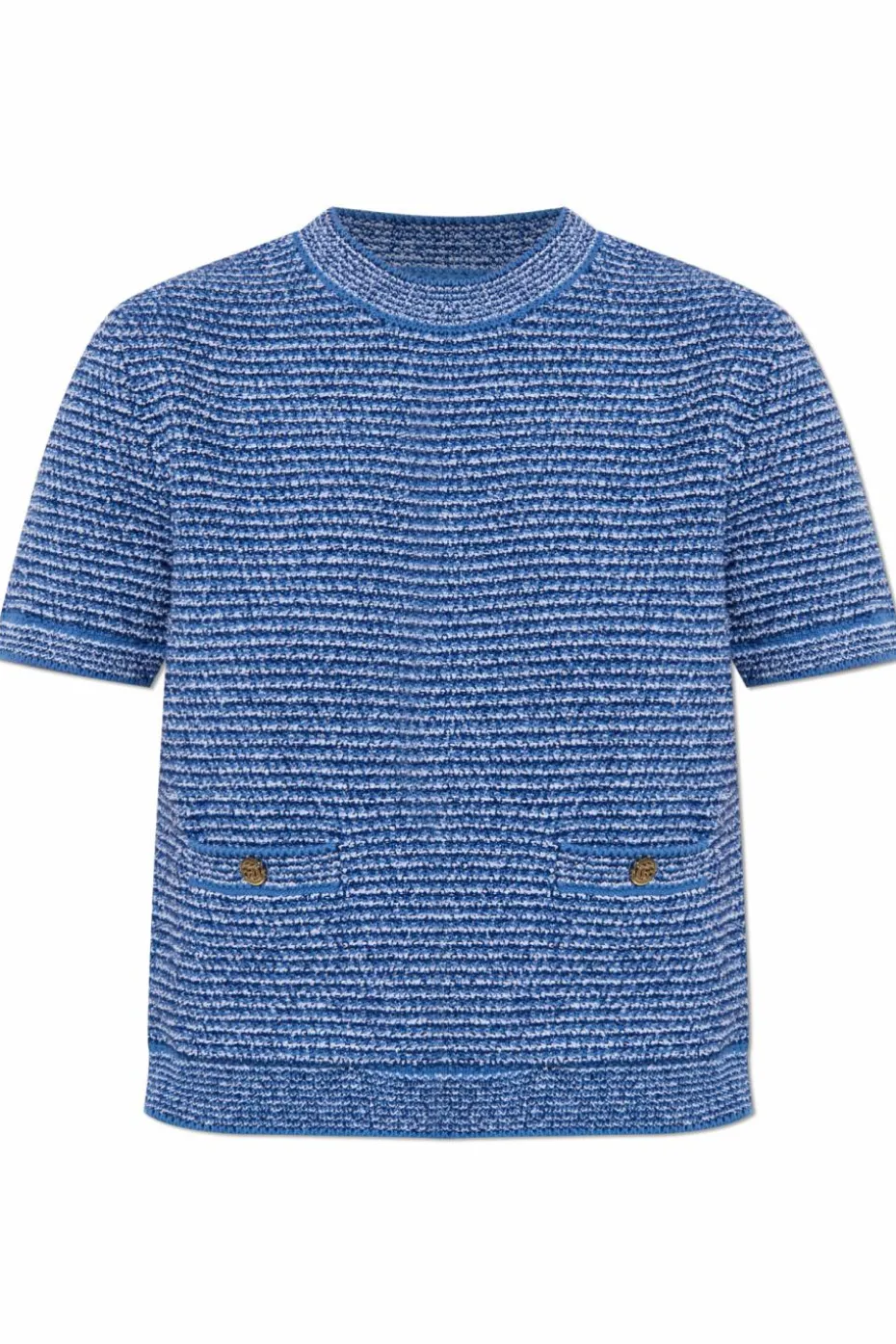 Gucci NIEBIESKI Top z kieszeniami