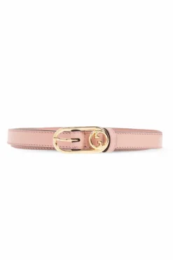 Gucci RÓŻOWY Skórzany pasek