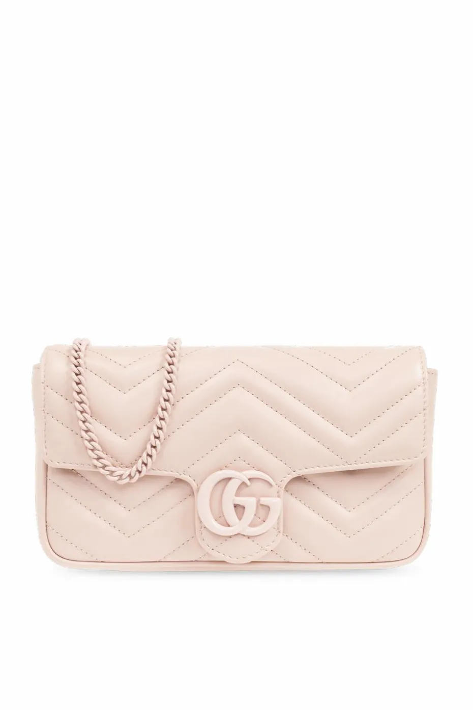 Gucci RÓŻOWY Torba na ramię ‘GG Marmont Mini’