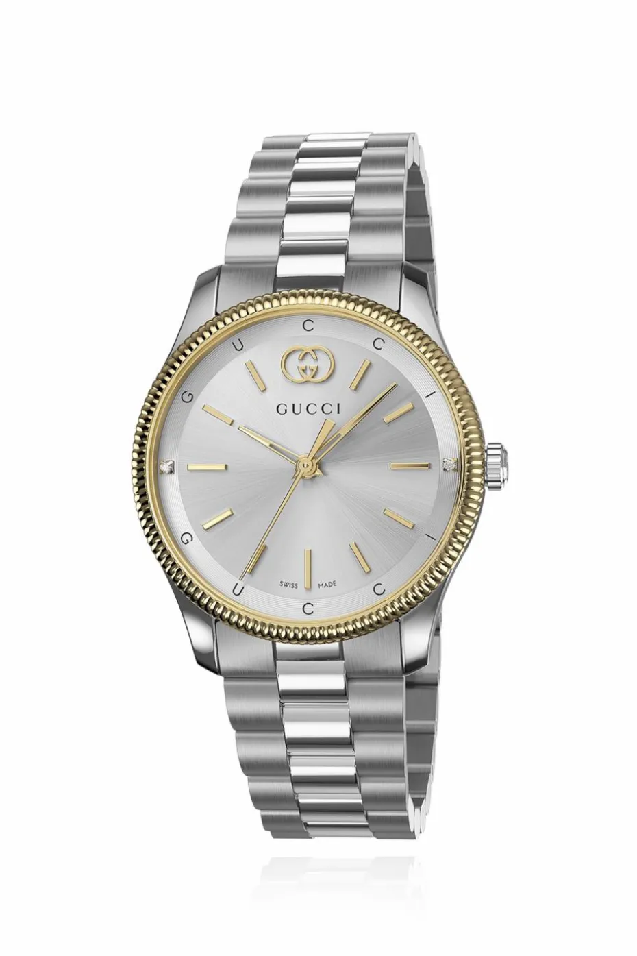 Gucci SREBRNY Zegarek ‘G-Timeless’