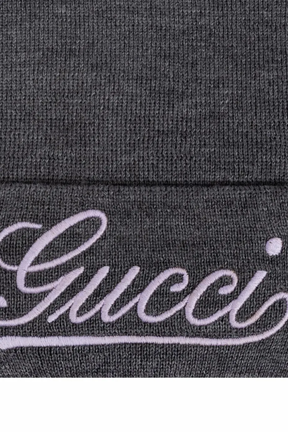 Gucci SZARY Czapka z logo