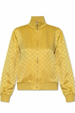 Gucci ŻÓŁTY Bluza z monogramem