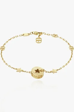 Gucci ZŁOTY Bransoleta ‘Icon Star’