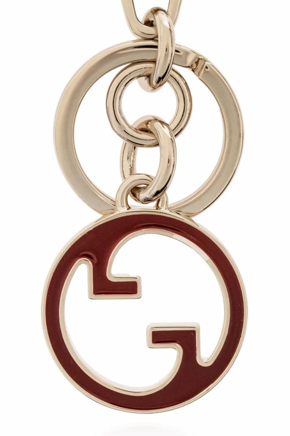 Gucci ZŁOTY Brelok z logo