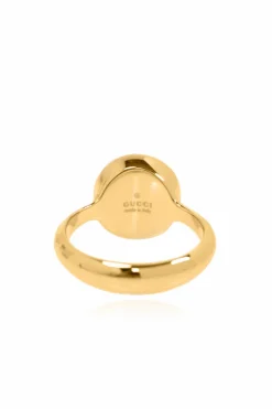 Gucci ZŁOTY Pierścień z logo