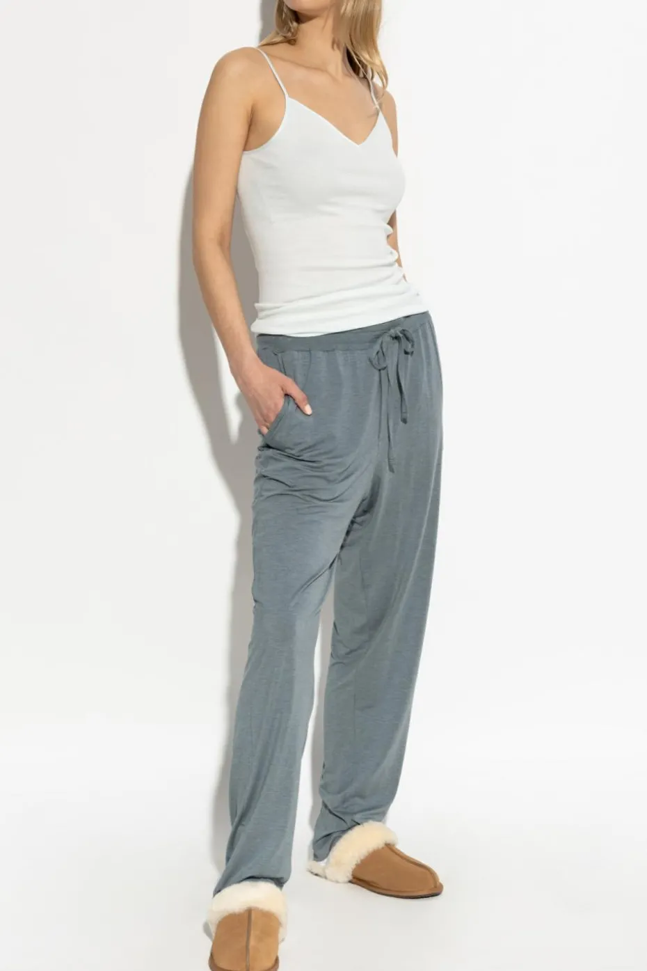 Hanro jasnoniebieski Top `Seamless`
