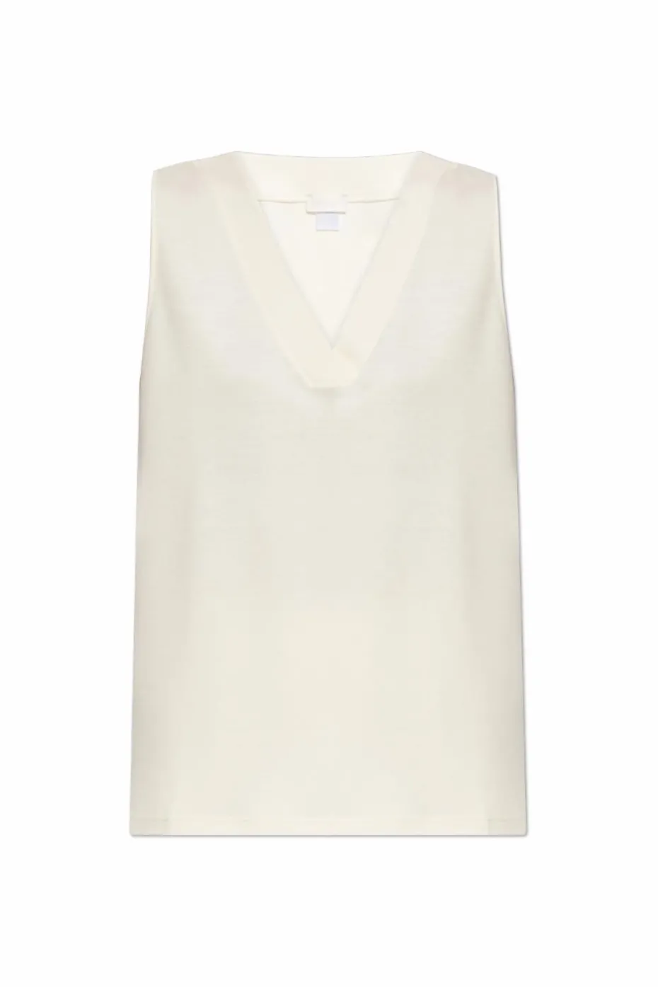 Hanro kremowy Top `Pure Comfort`