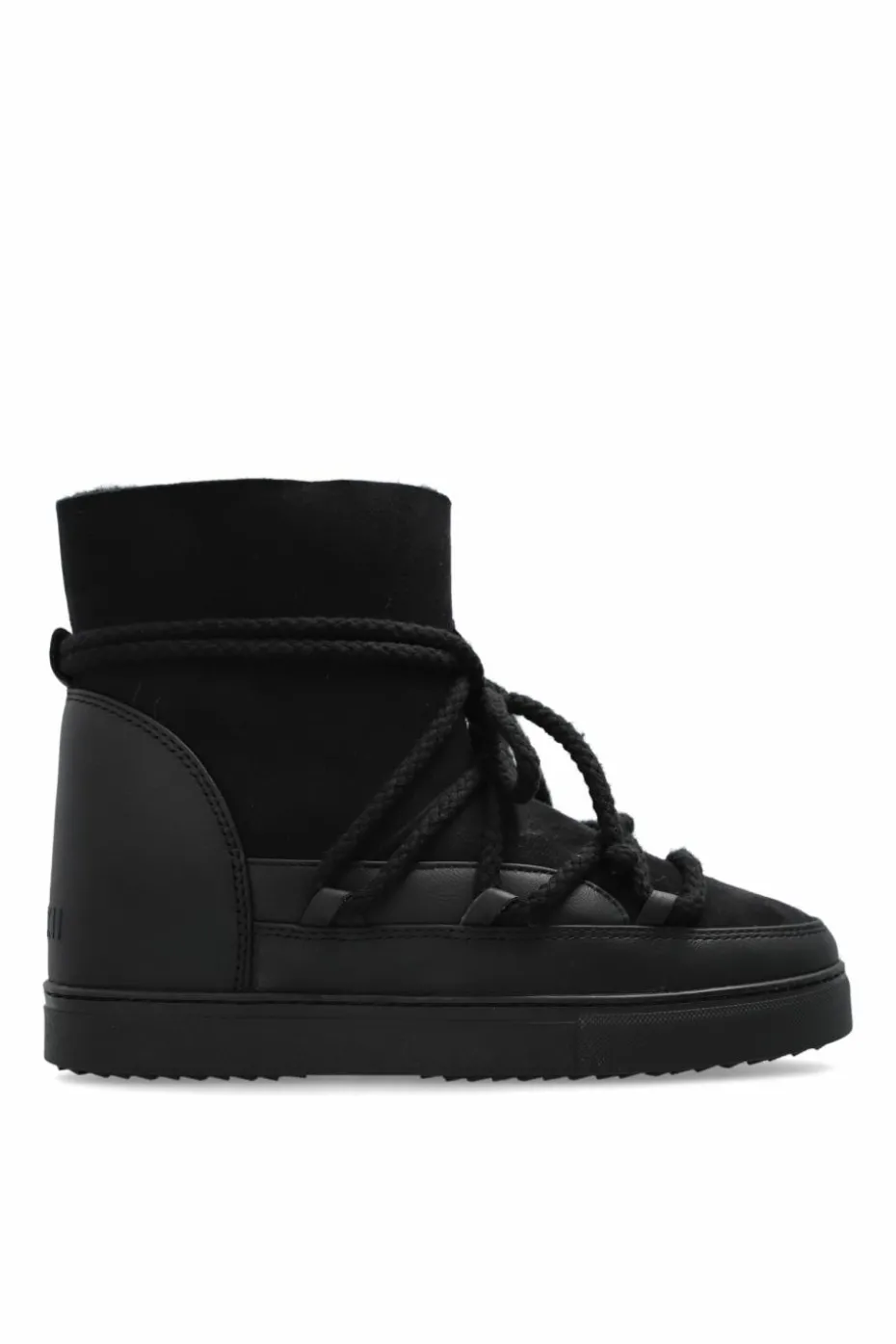 Inuikii CZARNY Śniegowce `Classic Wedge`