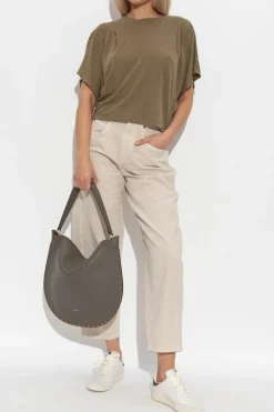 Isabel Marant beżowy Jeansy `Oriane`