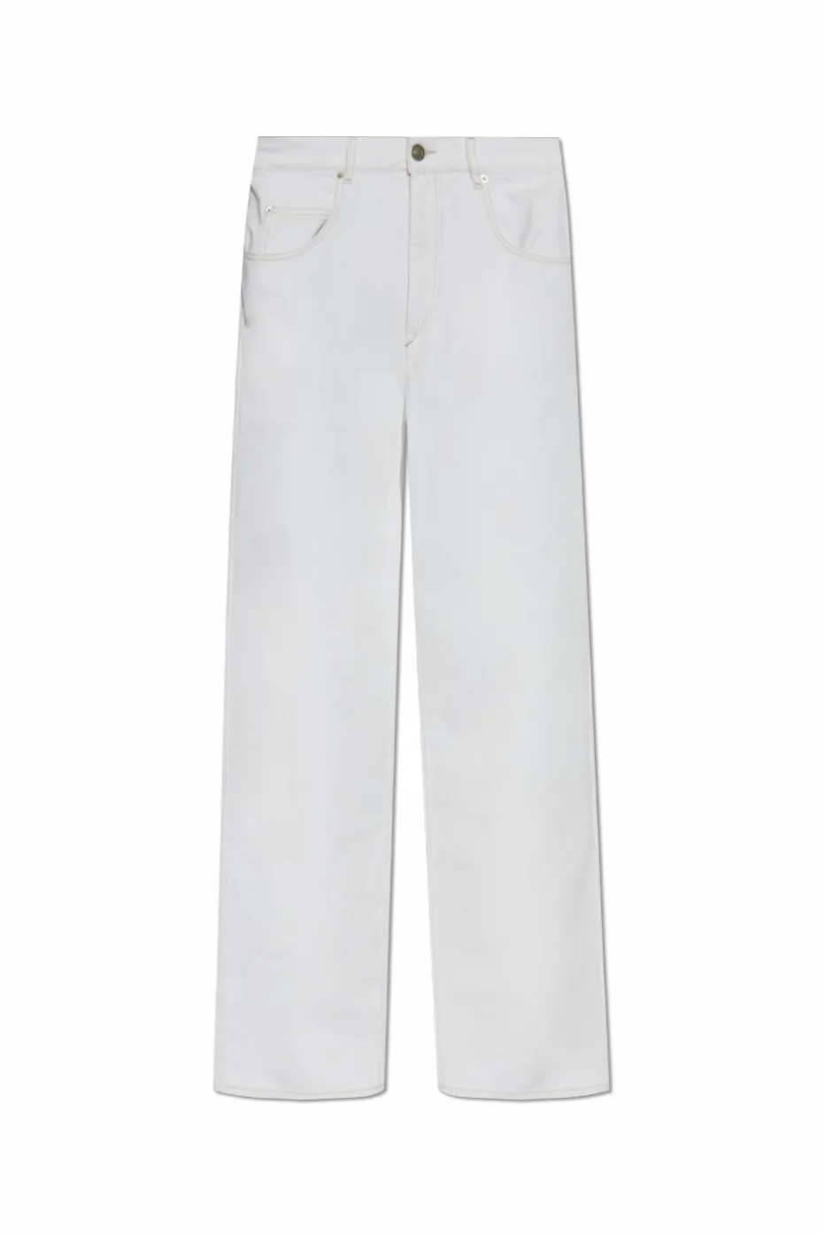 Isabel Marant BIAŁY Jeansy `Joanny`
