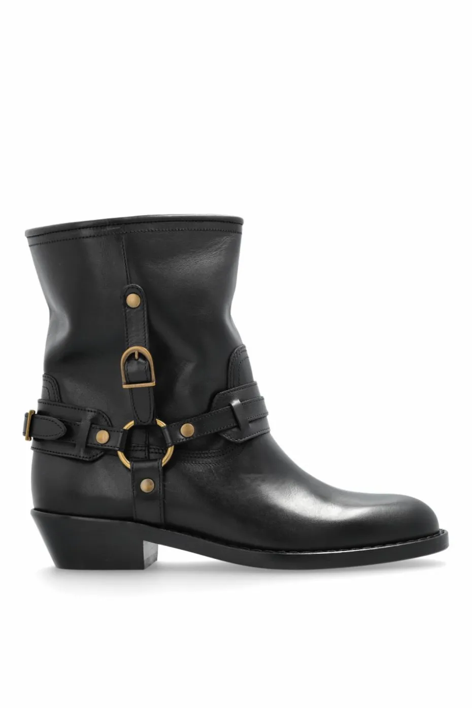 Isabel Marant CZARNY Botki `Ildred`