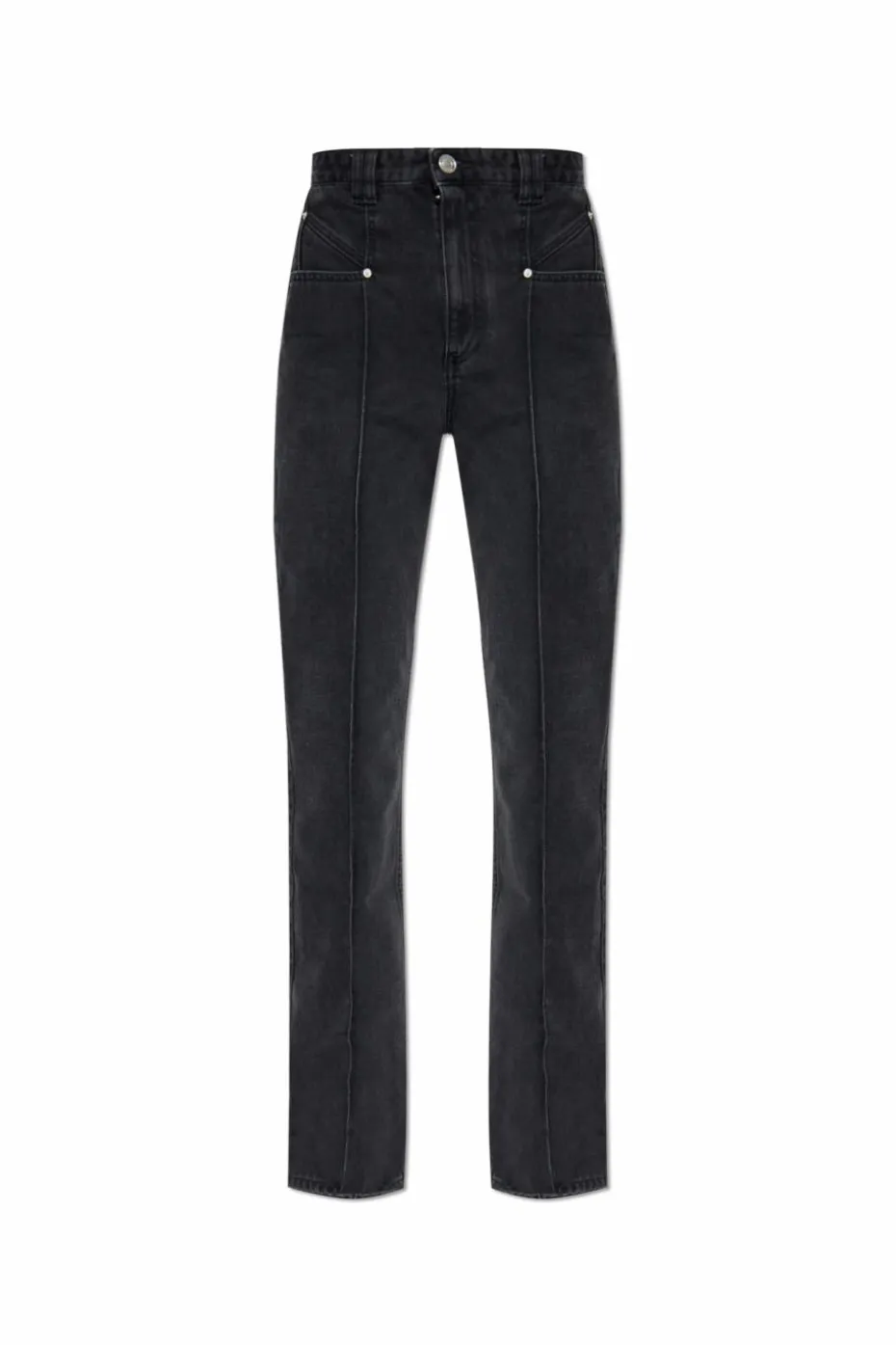 Isabel Marant CZARNY Jeansy `Lirokayo`