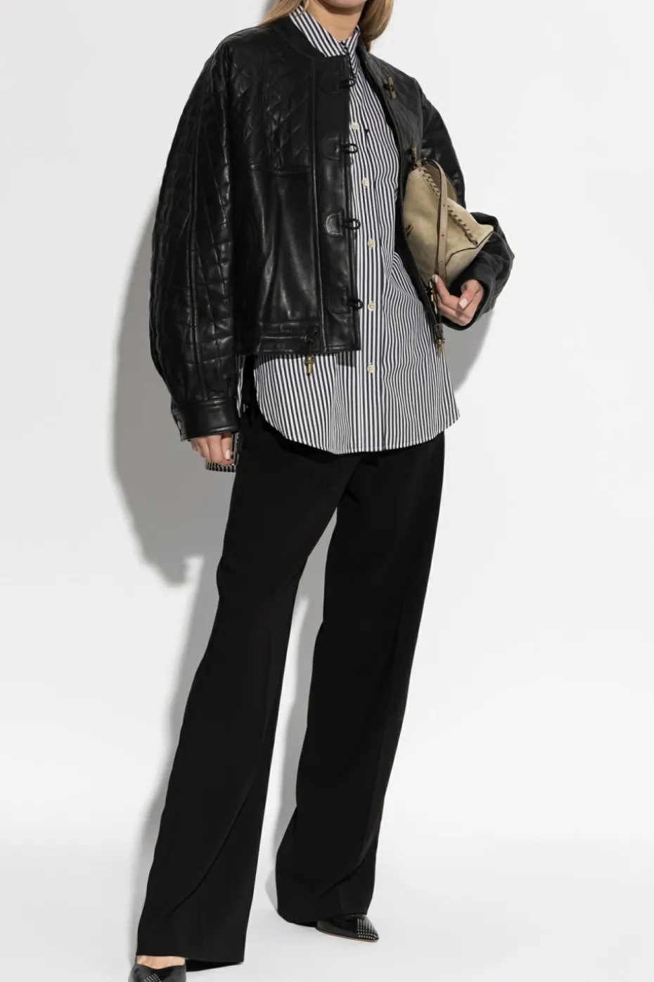 Isabel Marant CZARNY Spodnie `Ocarly`