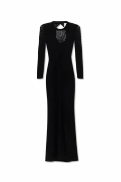 Isabel Marant CZARNY Sukienka `Florie`