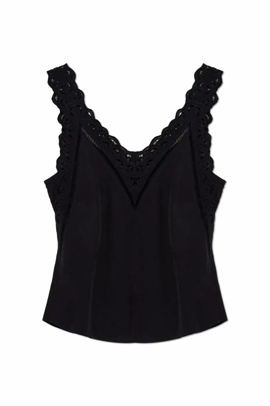 Isabel Marant CZARNY Top `Fradela`