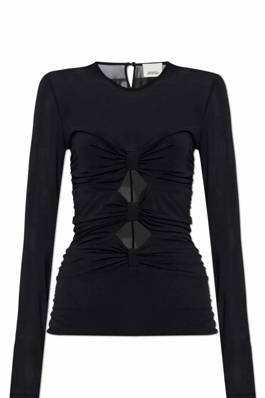 Isabel Marant CZARNY Top `Gladice`