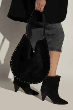 Isabel Marant CZARNY Torba `Oskan` typu `shopper`