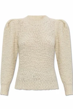 Isabel Marant kremowy Sweter `Emma`