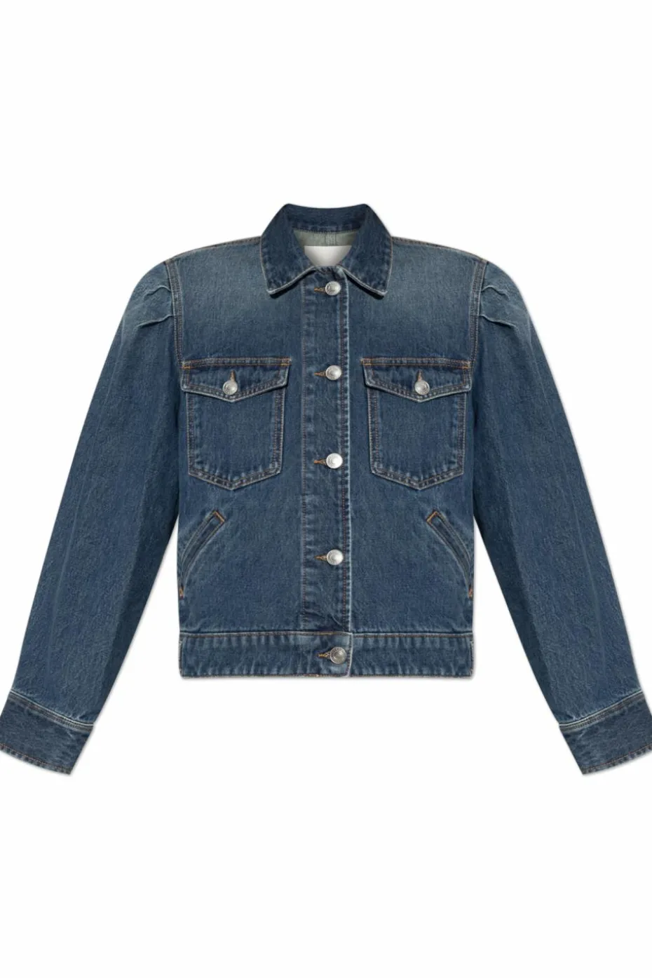 Isabel Marant NIEBIESKI Jeansowa kurtka `Nolinea`