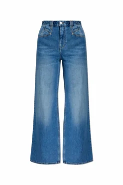 Isabel Marant NIEBIESKI Jeansy `Lemony`