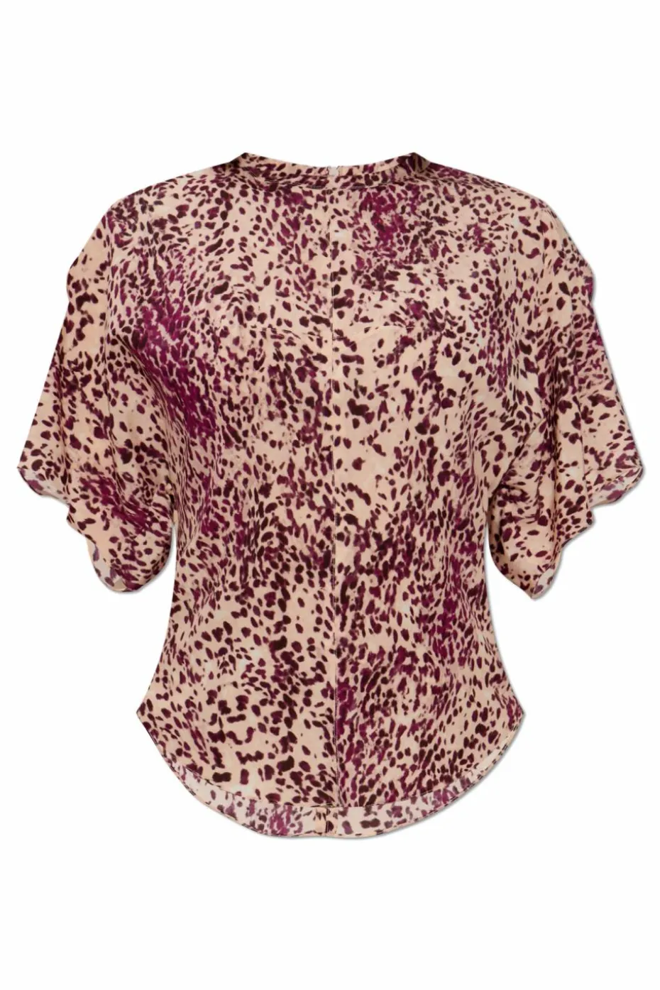 Isabel Marant RÓŻOWY Jedwabny top `Karlit`