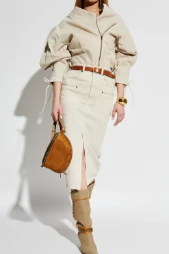 Isabel Marant SZARY Kurtka `Edina`
