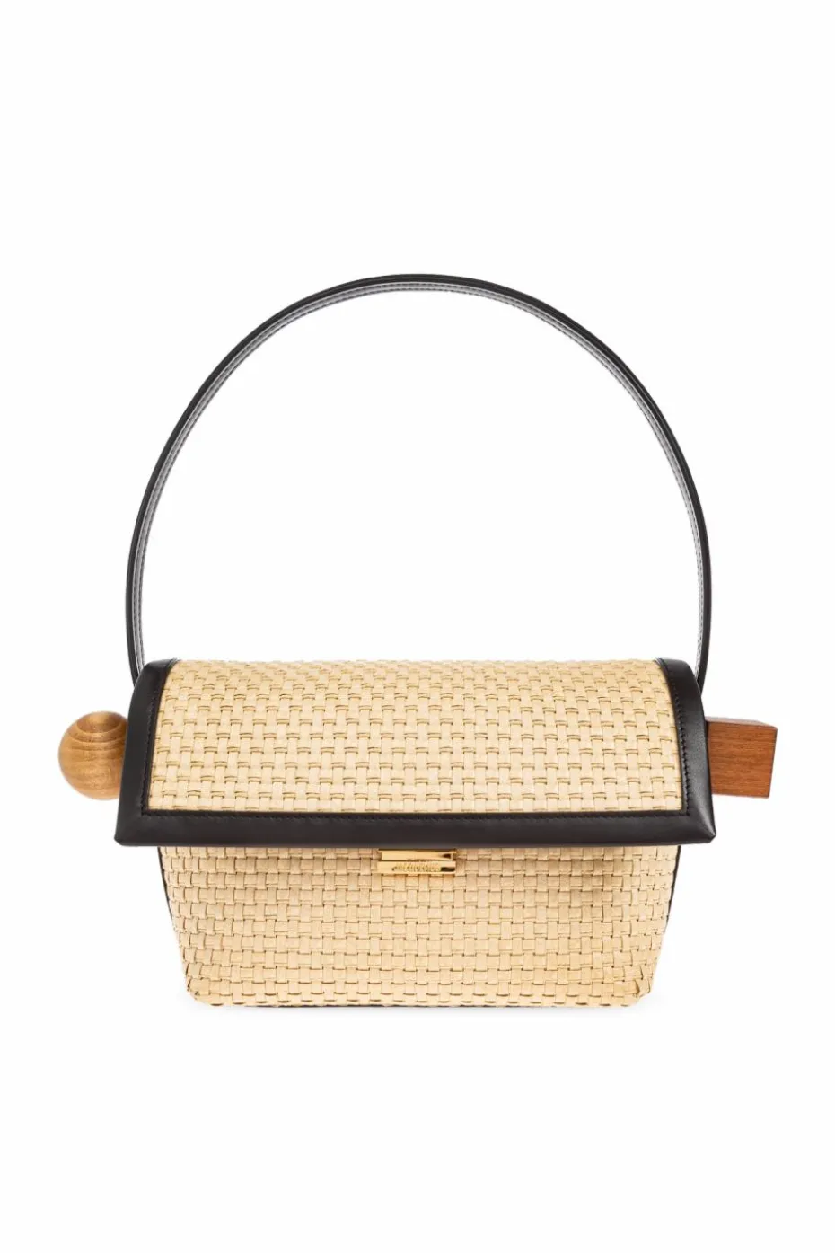 Jacquemus beżowy Torba na ramię `Le Rond Carre`