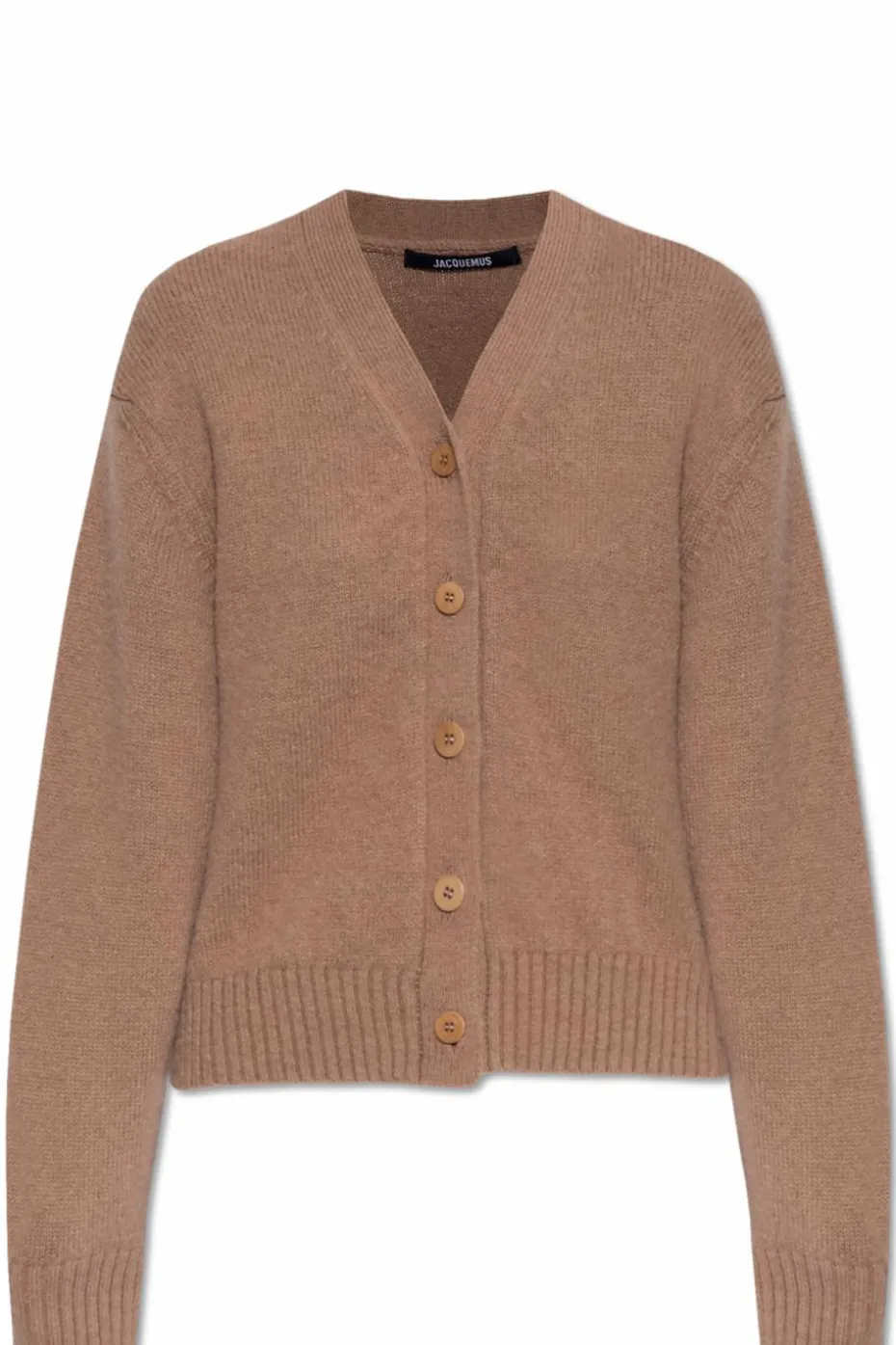 Jacquemus BRĄZOWY Kardigan `The Jacquemus`
