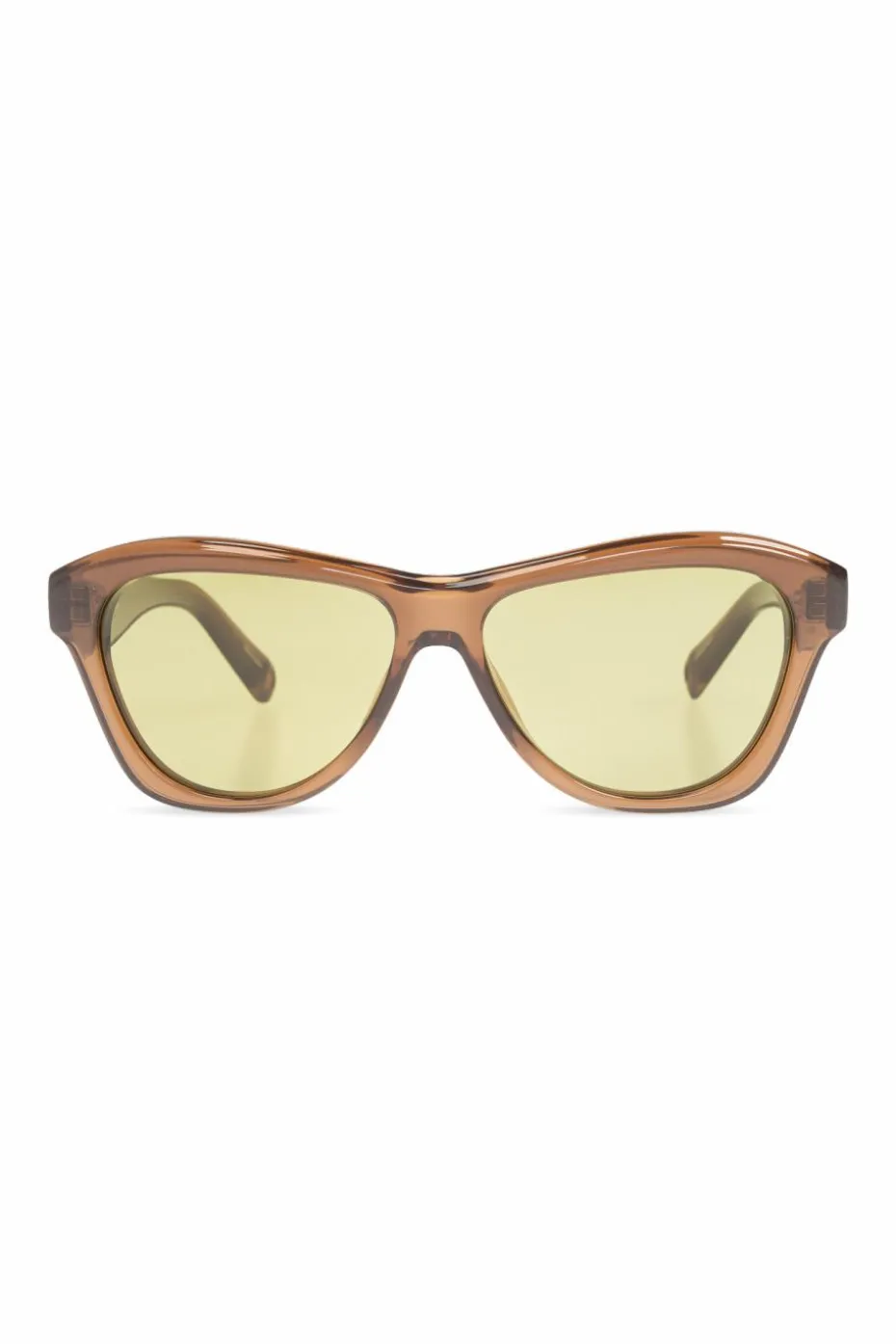 Jacquemus BRĄZOWY Okulary przeciwsłoneczne