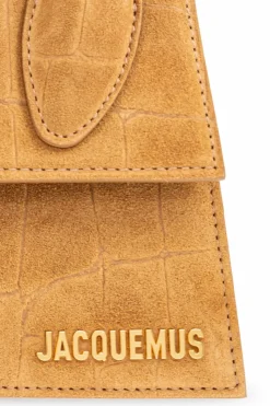 Jacquemus BRĄZOWY Torba do ręki `Le Chiquito Moyen Boucle`