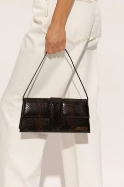 Jacquemus BRĄZOWY Torba na ramię `Le Bambino Long`
