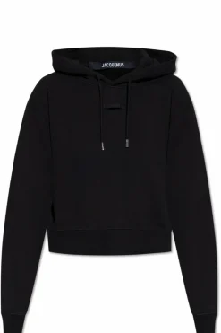Jacquemus CZARNY Bluza z kapturem