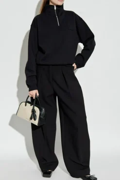 Jacquemus CZARNY Bluza z naszywką z logo