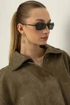 Jacquemus CZARNY Okulary przeciwsłoneczne